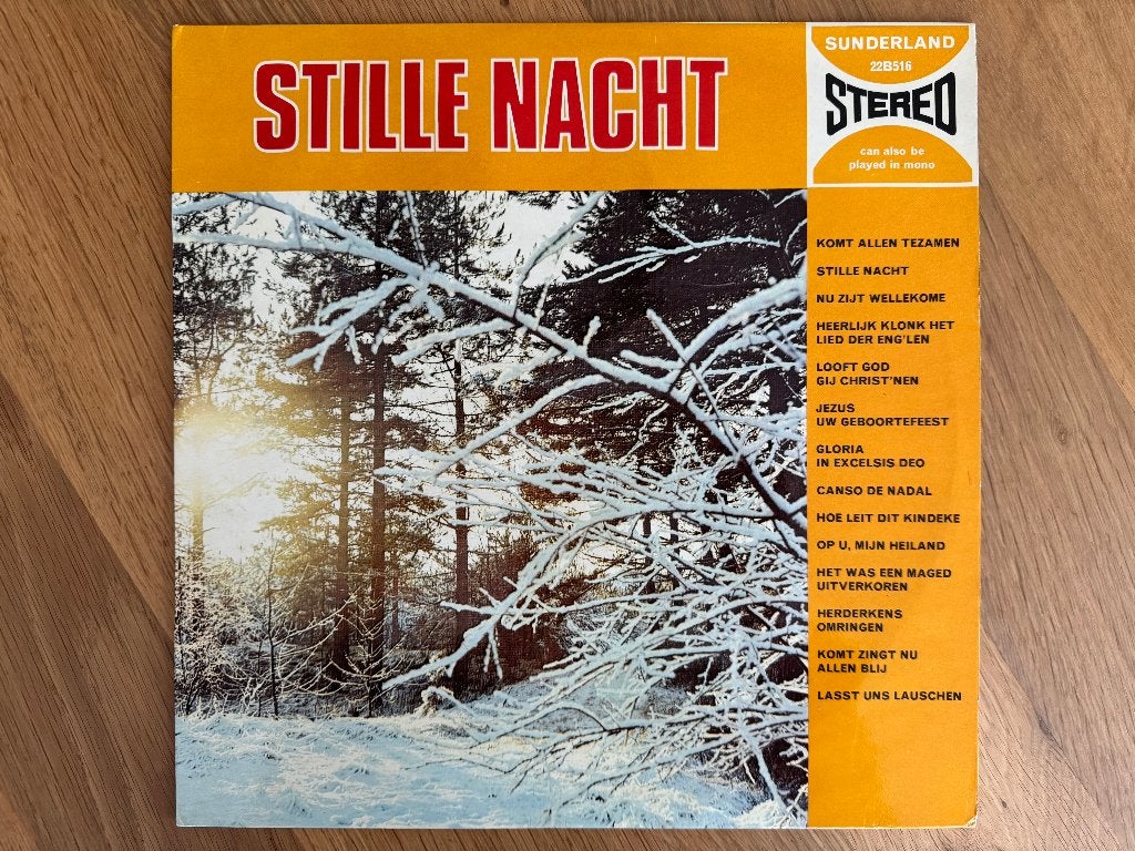 LP Stille Nacht, Cd's en Dvd's, LP, Wereldmuziek, Ophalen of Verzenden, Zo goed als nieuw