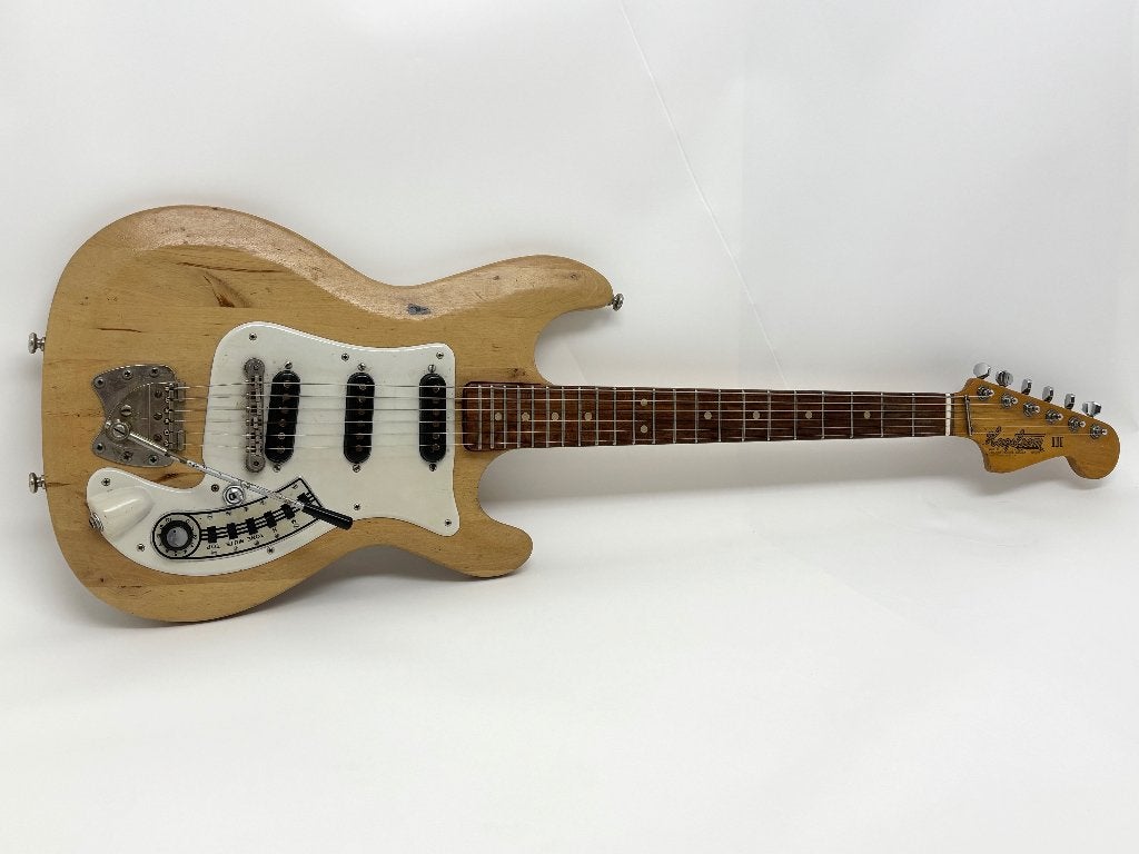 Hagstrom III (Futurama) 1964 – Natural Finish, Ophalen of Verzenden, Gebruikt, Solid body, Overige merken