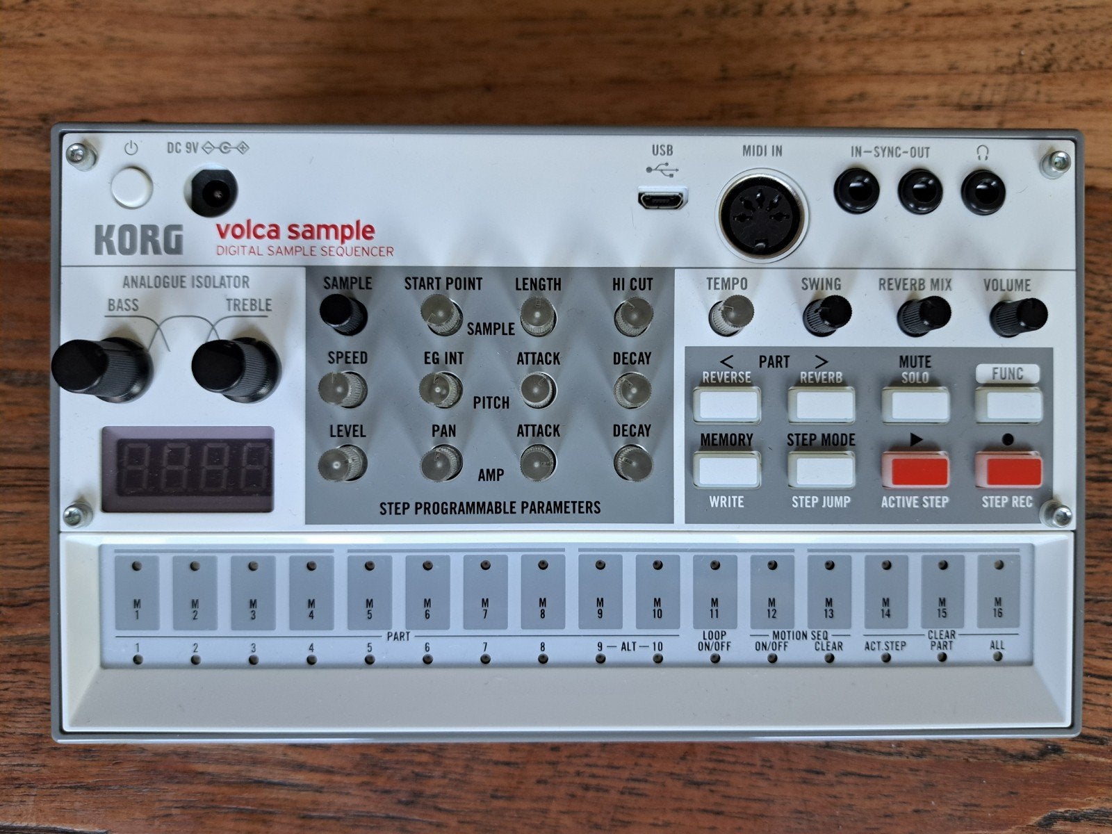 Korg Volca Sample 2 - Digitale Sample Sequencer, Ophalen of Verzenden, Zo goed als nieuw, Overige aantallen, Korg