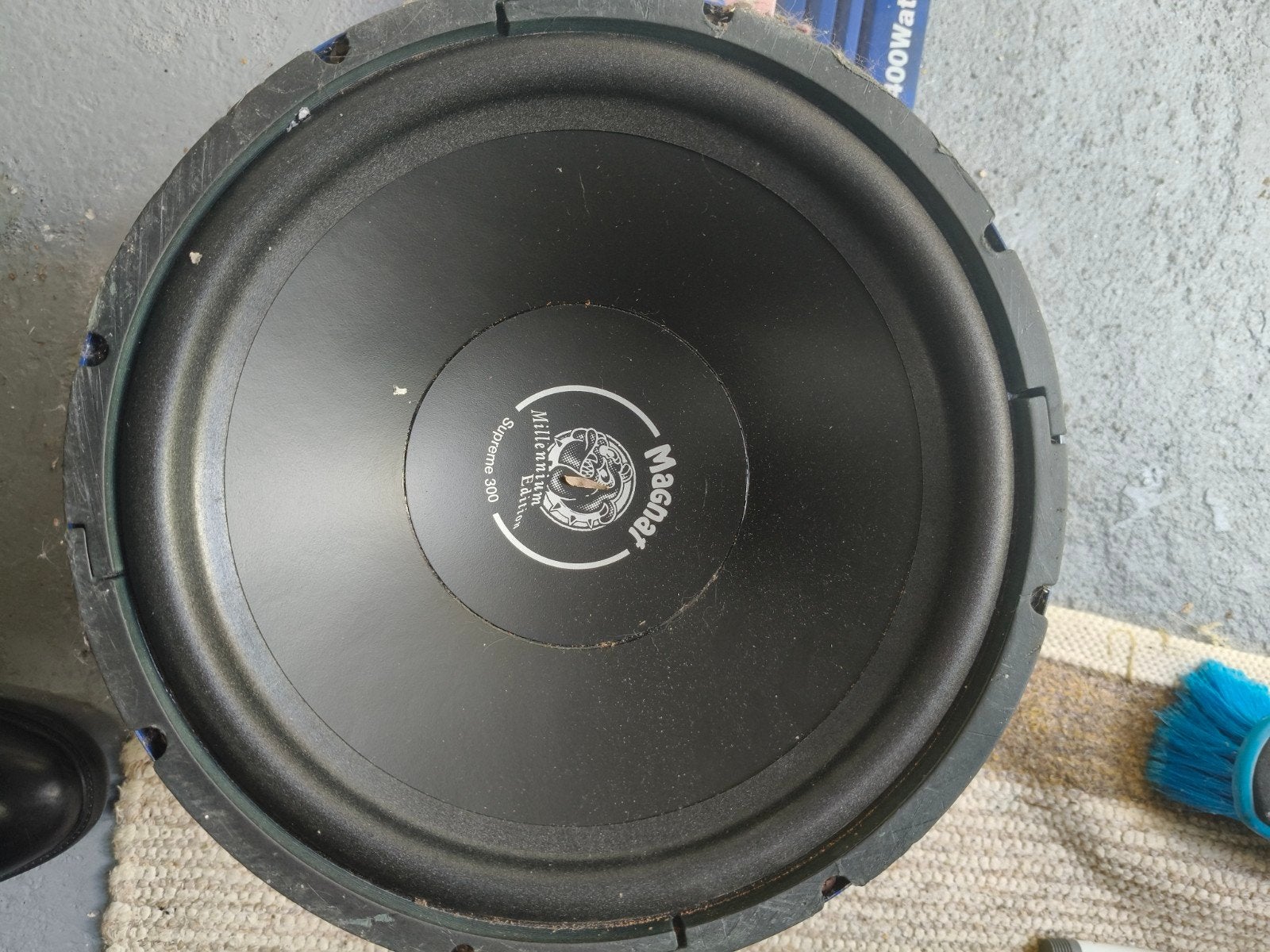 alles voor 50,-  auto woofers: Magnat, Sony Xplod, Pyle, Cal, Verzenden, Gebruikt