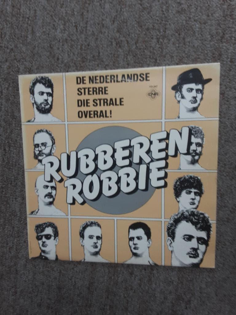maxi single Rubberen Robbie de nederlandse sterre, Cd's en Dvd's, Vinyl | Nederlandstalig, Gebruikt, Originele persing, Ophalen of Verzenden