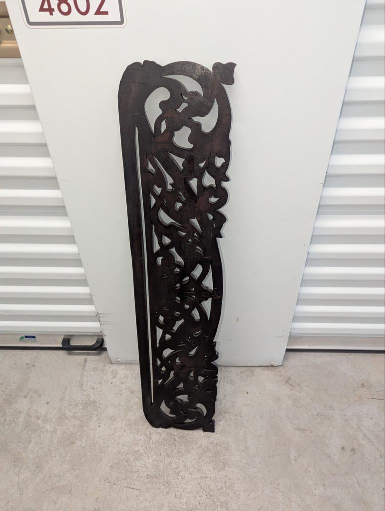 Massief houten wandkleedhanger in Indonesische stijl, Antiek en Kunst, Ophalen