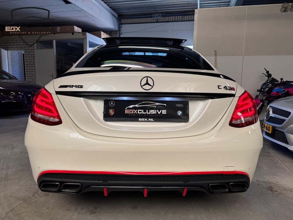Mercedes-Benz C-klasse C43 AMG 4MATIC PANO | KEYLESS | BLIND, Leder, Bedrijf, Vierwielaandrijving, 6 cilinders