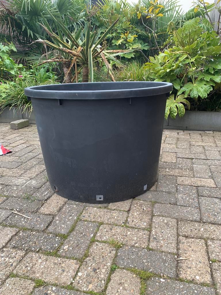 Boom/ planten kuip, Tuin en Terras, Ophalen, Zo goed als nieuw, Rond, Kunststof