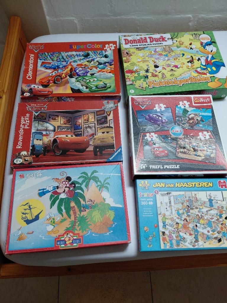 Kinderpuzzels, Ophalen, 10 tot 50 stukjes, Gebruikt, 6 jaar of ouder