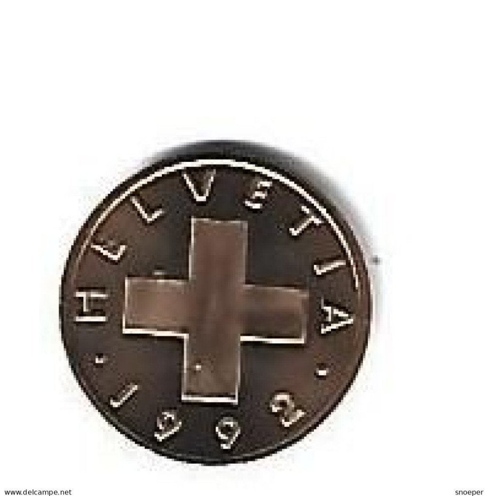 switzerland 1 rappen 1992 km 46 bu, Verzenden, Overige landen, Losse munt