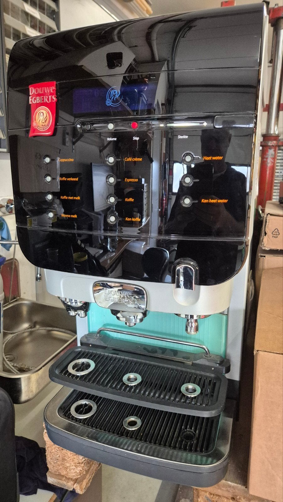 Douwe Egberts Cafitesse Excellence Koffiemachine, Gebruikt, Overige typen, 10 kopjes of meer, Koffiemachine