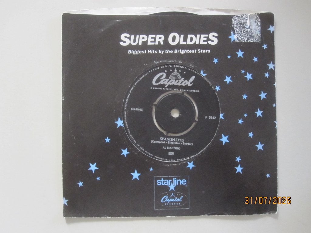 AL MARTINO -  spanish eyes - vinyl 7", Gebruikt, 7 inch, Ophalen of Verzenden, Pop
