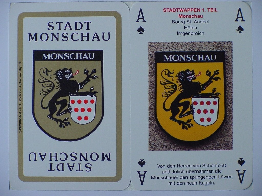 Kaart- en Kwartetspel Monschau, Ophalen of Verzenden, Nieuw, Kwartet(ten)