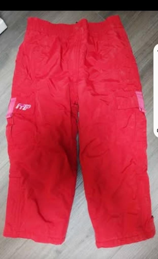 MountainPeak Skibroek rood maat 104, Ophalen of Verzenden