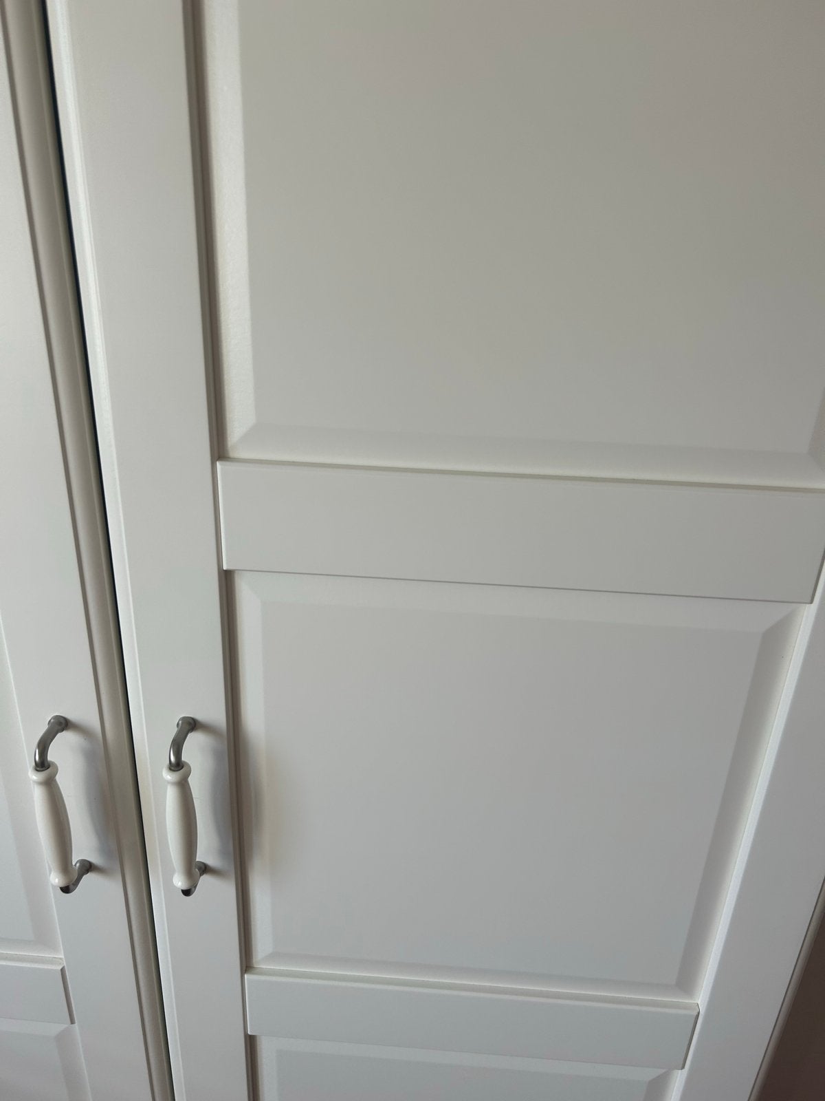 Witte Paxkast 150x200 cm met deuren en hangruimte, Huis en Inrichting, Kasten | Kledingkasten, Ophalen, Gebruikt, 200 cm of meer
