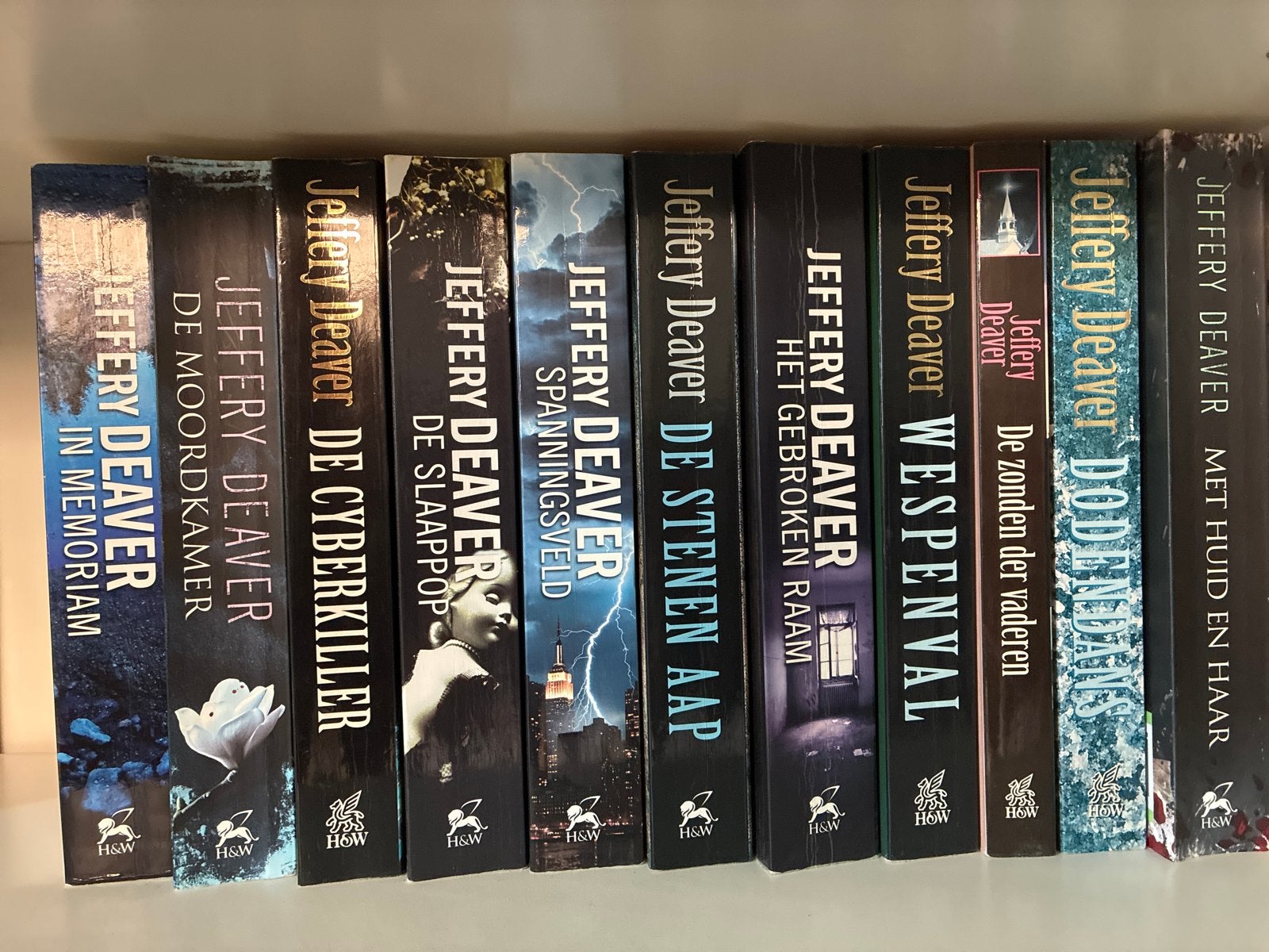 Jeffery Deaver Boeken Collectie - 11 Thrillers, Ophalen, Gelezen, Nederland