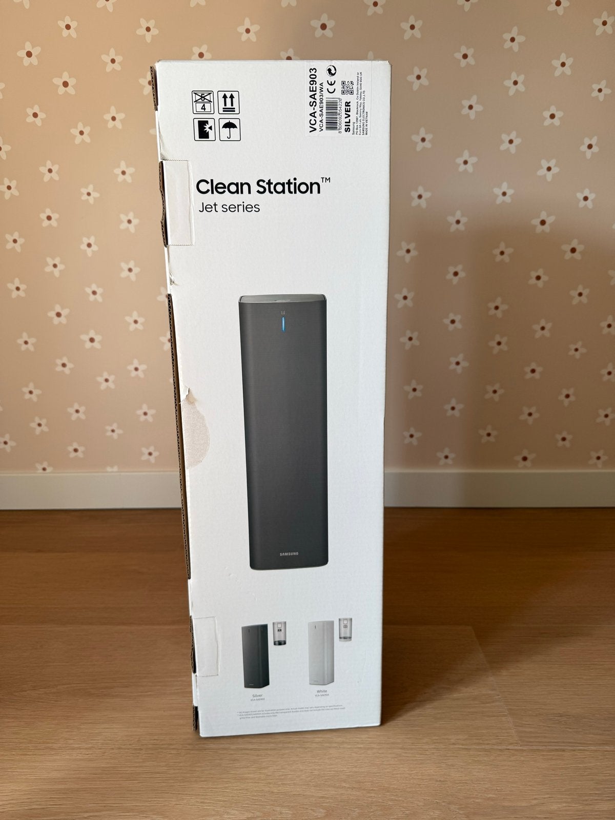 Samsung Clean Station Jet Series VCA-SAE903/WA Silver - Nieu, Witgoed en Apparatuur, Automatisch legen, Overige typen, Nieuw, Ophalen of Verzenden