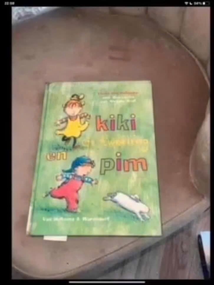 Kiki en Pim - Kinderboek, Ophalen of Verzenden, Gebruikt, Overige formaten