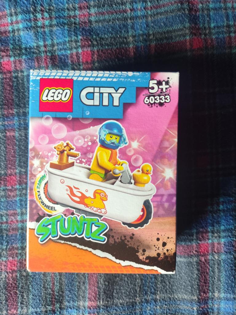 LEGO City Stuntz Badkuip Stuntmotor 60333 Nieuw, Ophalen of Verzenden, Nieuw, Overige merken