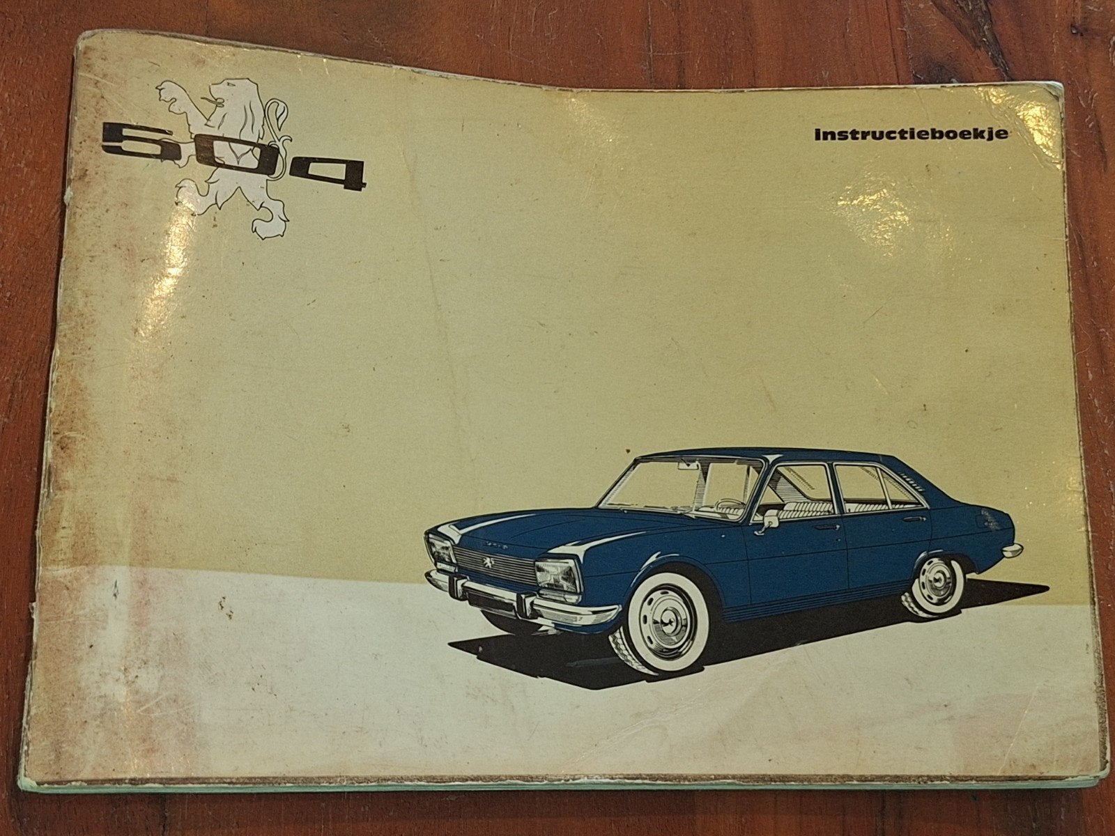 Peugeot 504 instructieboekje, Ophalen of Verzenden