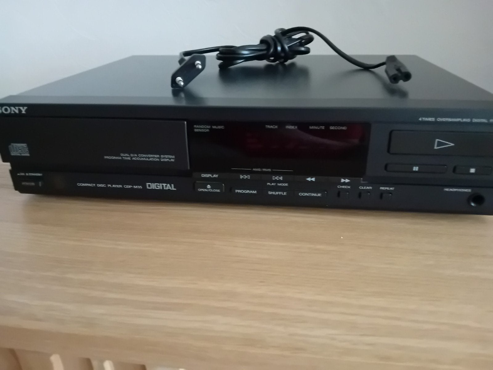 Sony  Compact Disc Player., Ophalen