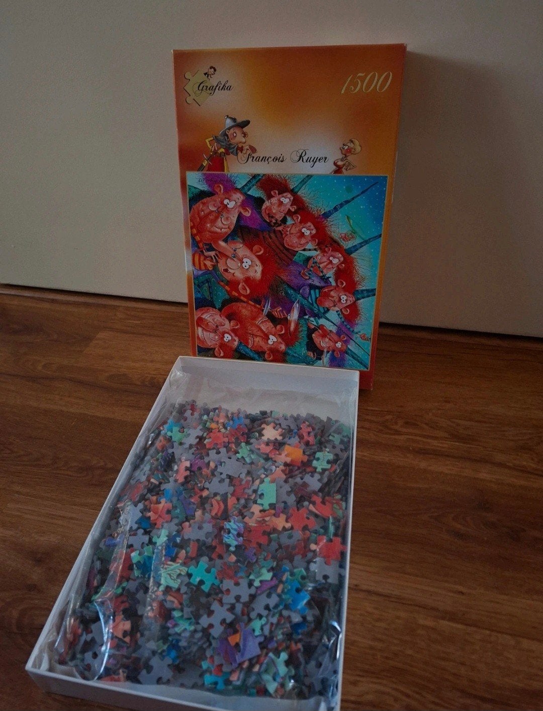 Grafika François Ruyer Puzzel 1500 stukjes, Hobby en Vrije tijd, Ophalen of Verzenden, 500 t/m 1500 stukjes, Gebruikt, Legpuzzel