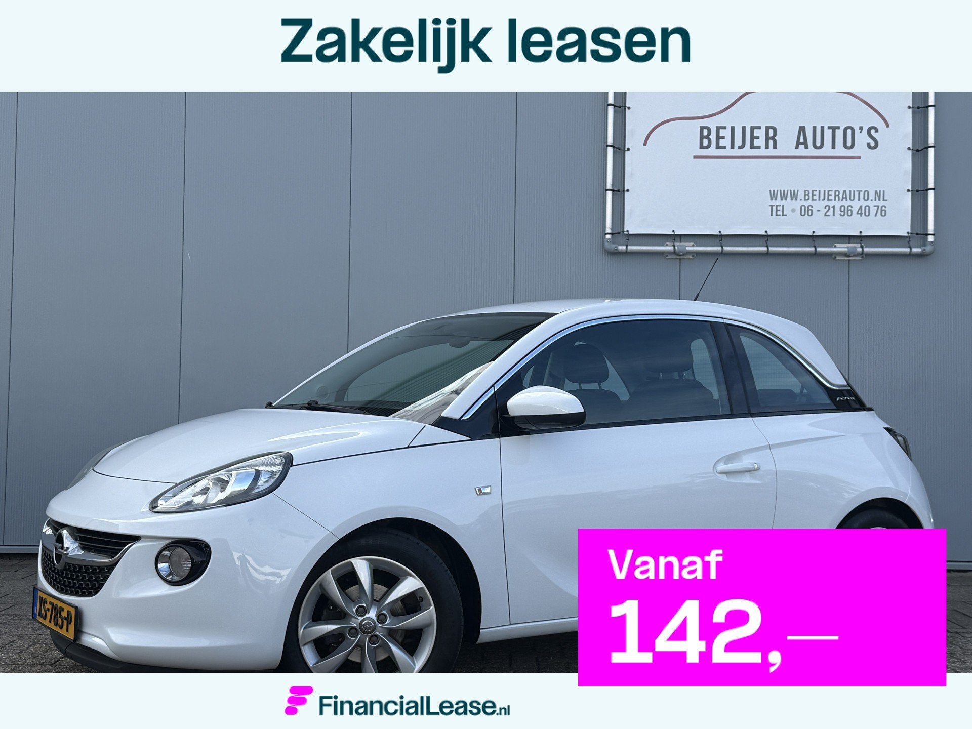 Opel ADAM 1.2 Airco/Bluetooth/16inch., Voorwielaandrijving, Euro 6, 4 cilinders, 4 stoelen