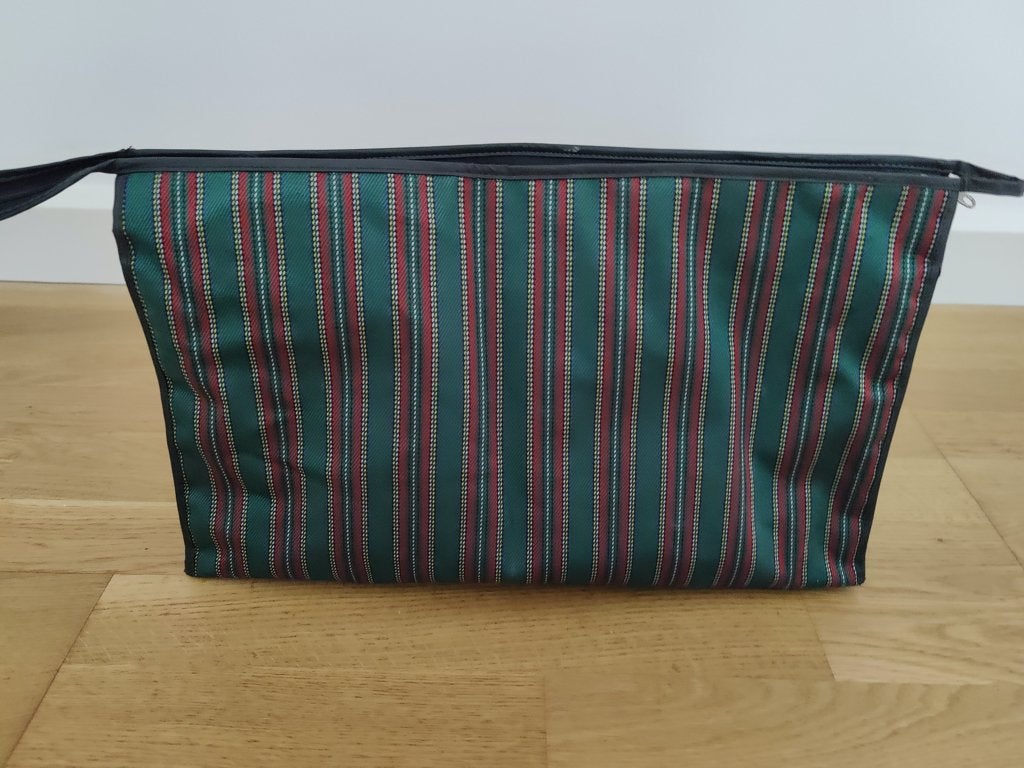 Grote toilettas gestreept design, Ophalen of Verzenden, Zo goed als nieuw, Meerkleurig, Heer