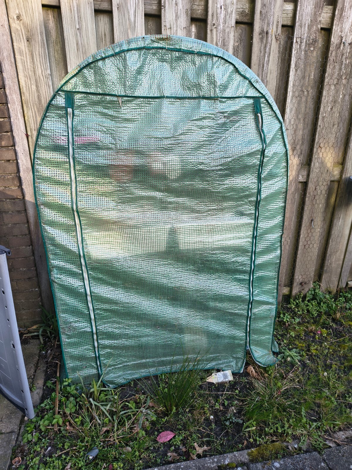 Tuinkasje, Tuin en Terras, Kassen, Ophalen, Overige materialen, Gebruikt, Muurkas