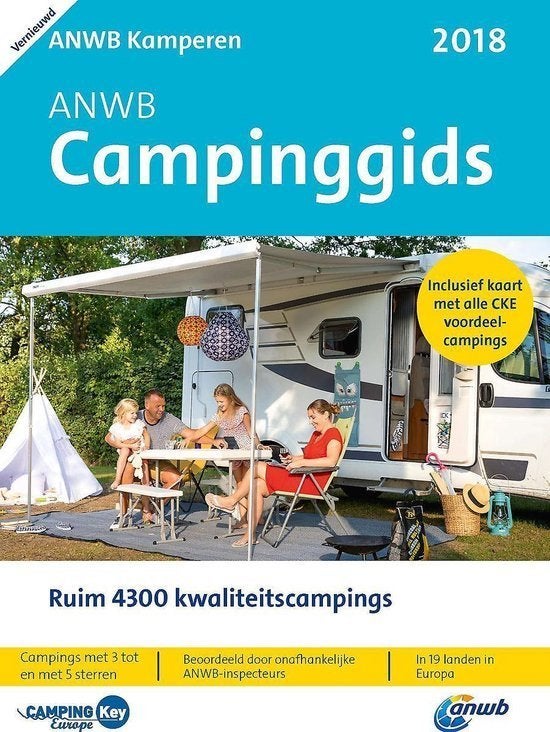 ANWB campinggids, ANWB, Europa, Nieuw, Ophalen of Verzenden