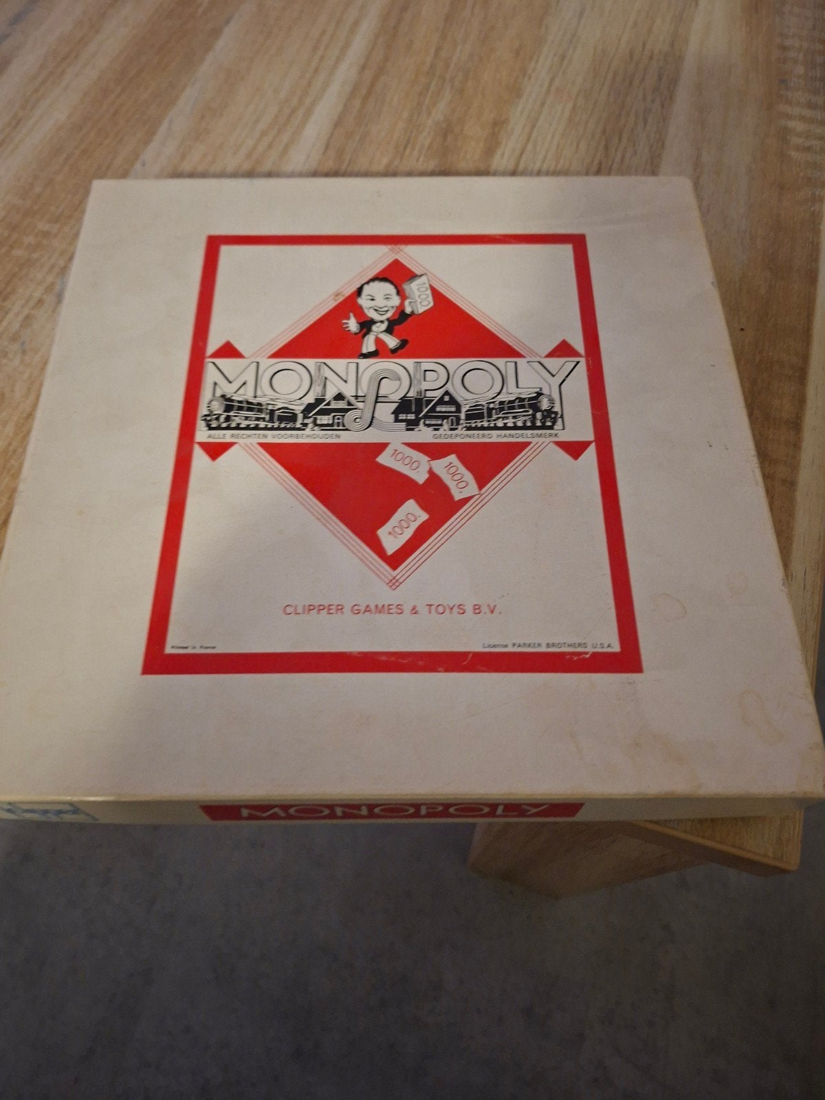monopoly van clipper, Drie of vier spelers, Ophalen, Gebruikt, Clipper
