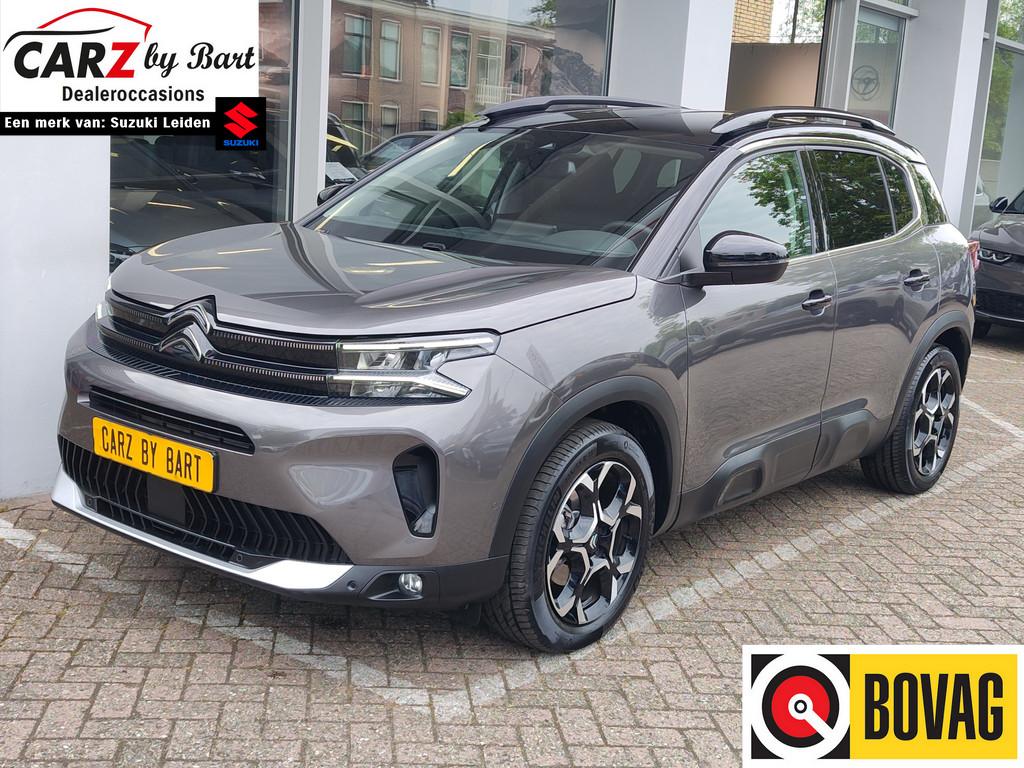 Citroën C5 Aircross 1.2 HYBRID 136 PLUS AUTOMAAT Leder/Sued, 12 maanden, Zwart, 1199 cc, C5 Aircross