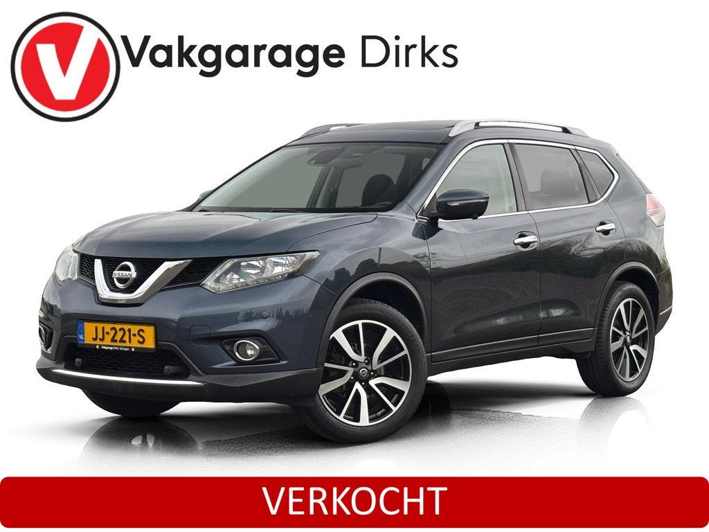 Nissan X-Trail 1.6 DIG-T Connect 163 PK ✅ Pano ✅ 360 ✅, Auto's, Nissan, Voorwielaandrijving, Euro 6, 4 cilinders, Blauw