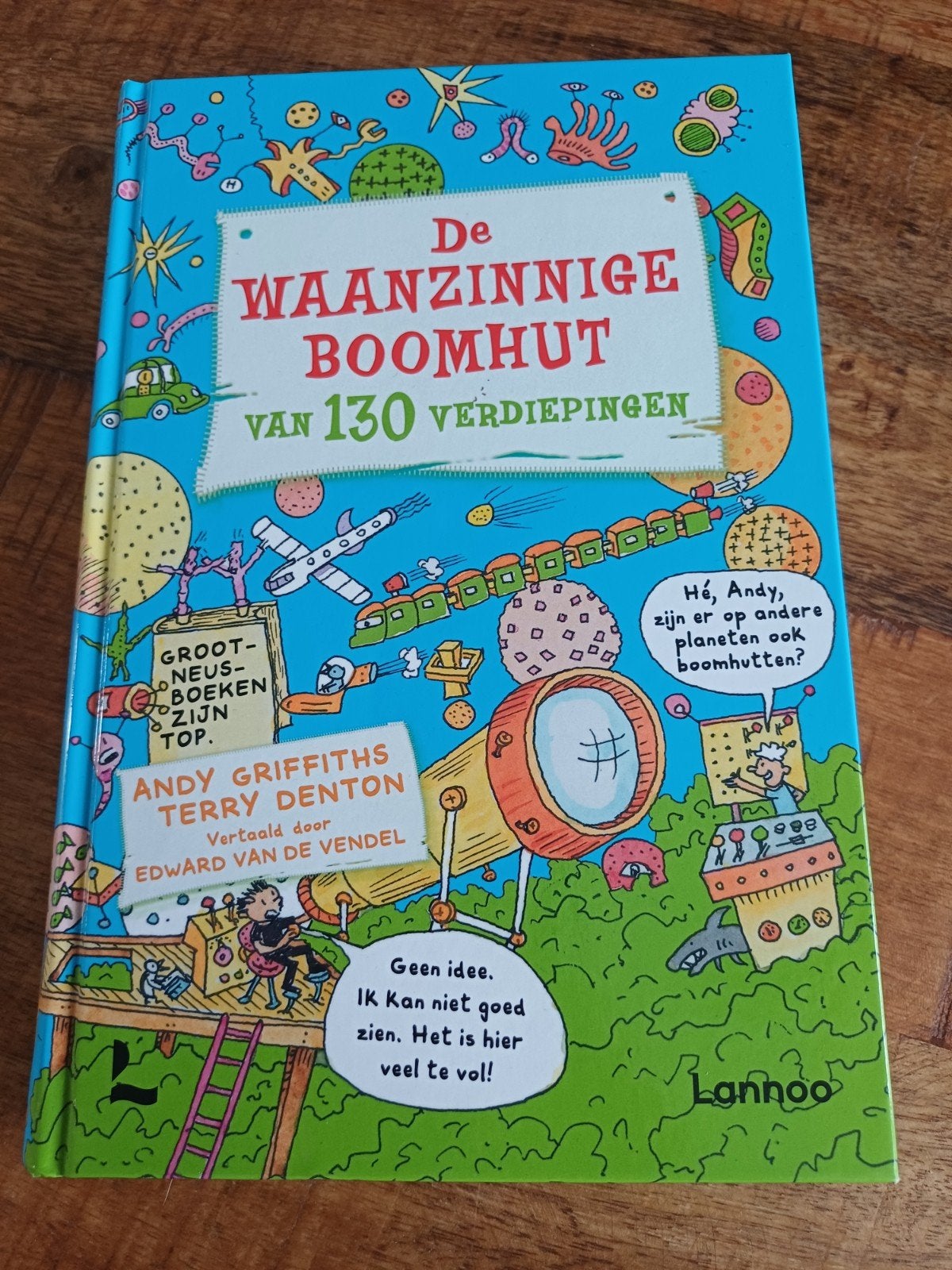 Andy Griffiths - De waanzinnige boomhut van 130 verdiepingen, Fictie algemeen, Andy Griffiths; Terry Denton, Ophalen of Verzenden