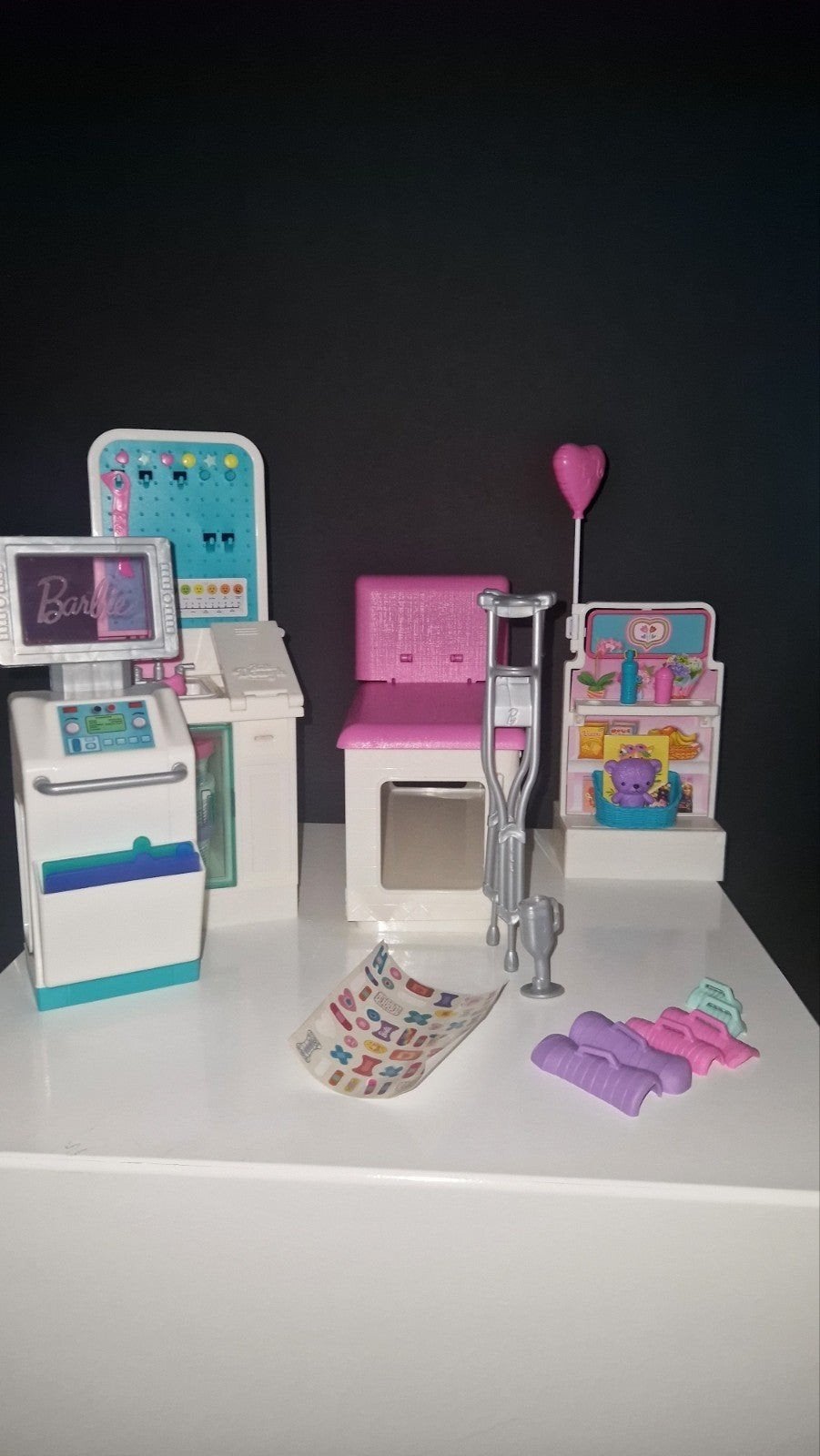 Barbie Dokterspraktijk Speelset, Ophalen of Verzenden, Gebruikt, Barbie