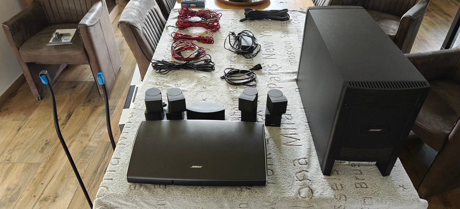 Bose lifestyle V35 compleet, Ophalen, Gebruikt, Bose