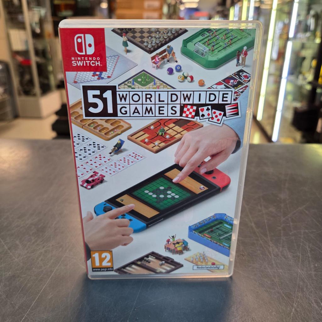Nintendo Switch Game | 51 Worldwide Games, Nintendo, Zo goed als nieuw, Support@nintendo.com, 11-1 Hokotate-cho, Kamitoba, Minami-ku
Kyoto 601-8501
Japan