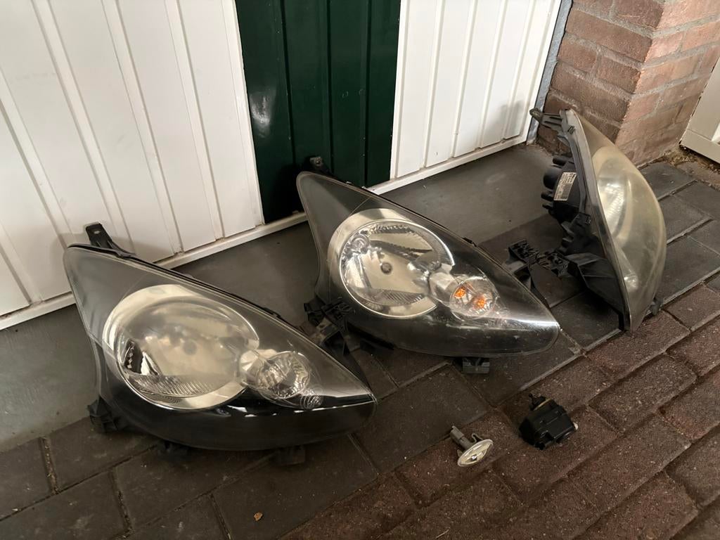 Koplampen voor Toyota Aygo (2007), Auto-onderdelen, Gebruikt, Voor, Ophalen of Verzenden, Toyota
