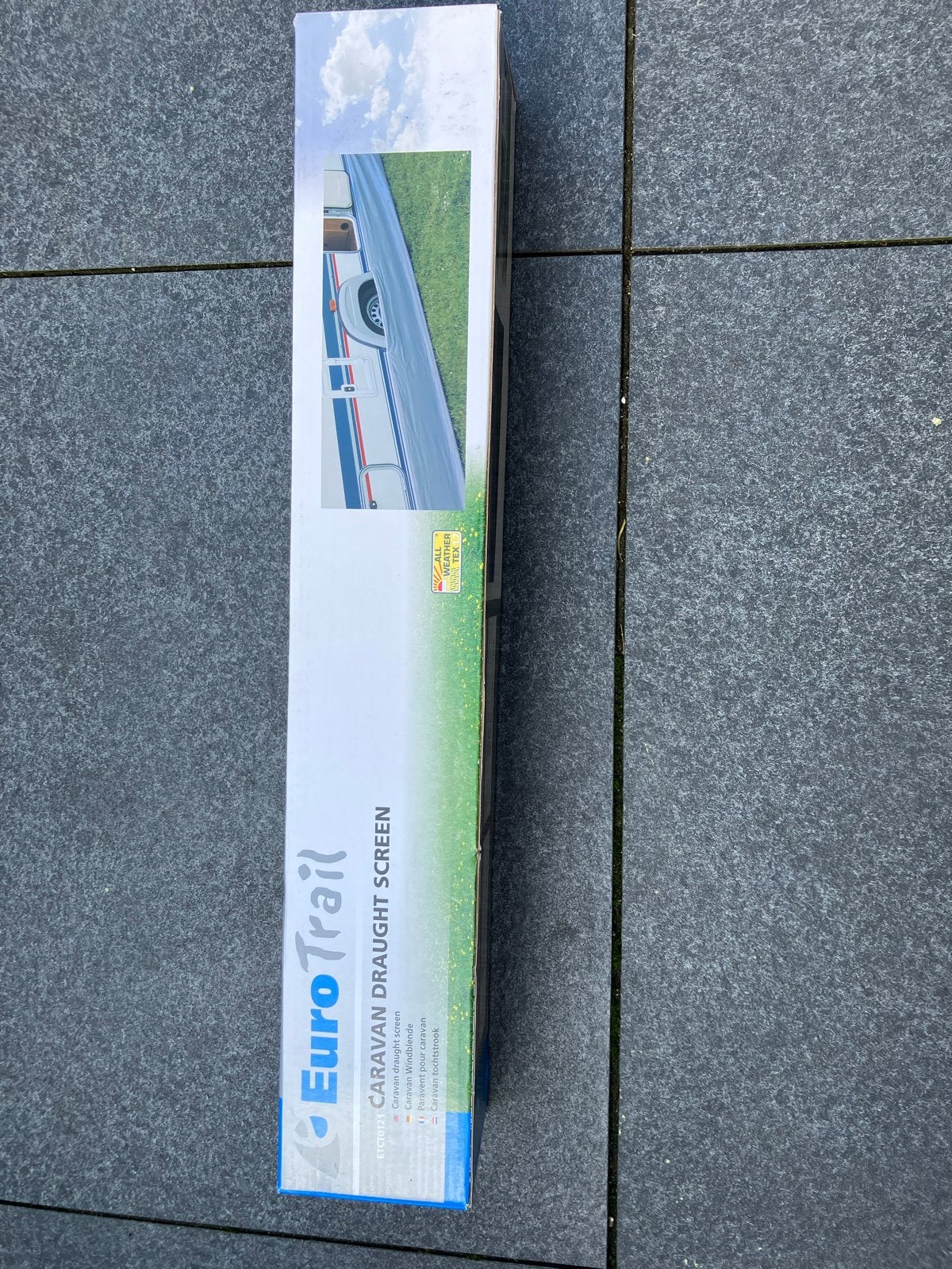 Tochtstrook Euro Trail Caravan 400 x 60 cm, Caravans en Kamperen, Ophalen of Verzenden, Zo goed als nieuw