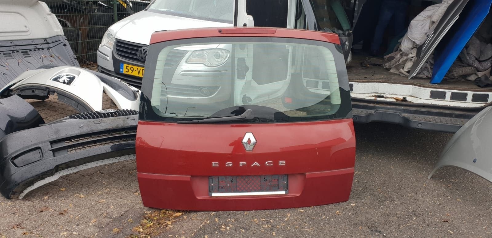 RENAULT ESPACE ACHTERKLEP BJ 2004 TOT 2010, Gebruikt, -, Ophalen of Verzenden, Achter