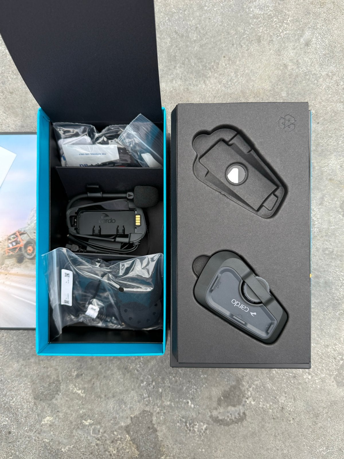 Cardo Freecom 4x Communicatiesysteem - Zo goed als nieuw, Motoren, Accessoires | Overige, Ophalen of Verzenden, Zo goed als nieuw
