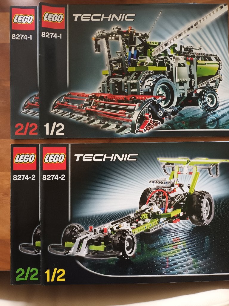 Lego Technic 8279 Combine harvester, Gebruikt, Lego, Ophalen of Verzenden, Complete set