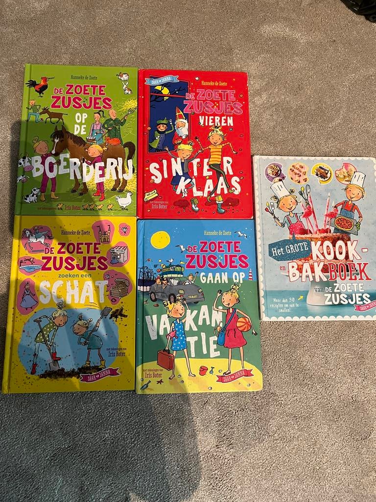 De Zoete Zusjes Boeken - Complete Set (5 stuks), Ophalen of Verzenden, Zo goed als nieuw, Fictie algemeen