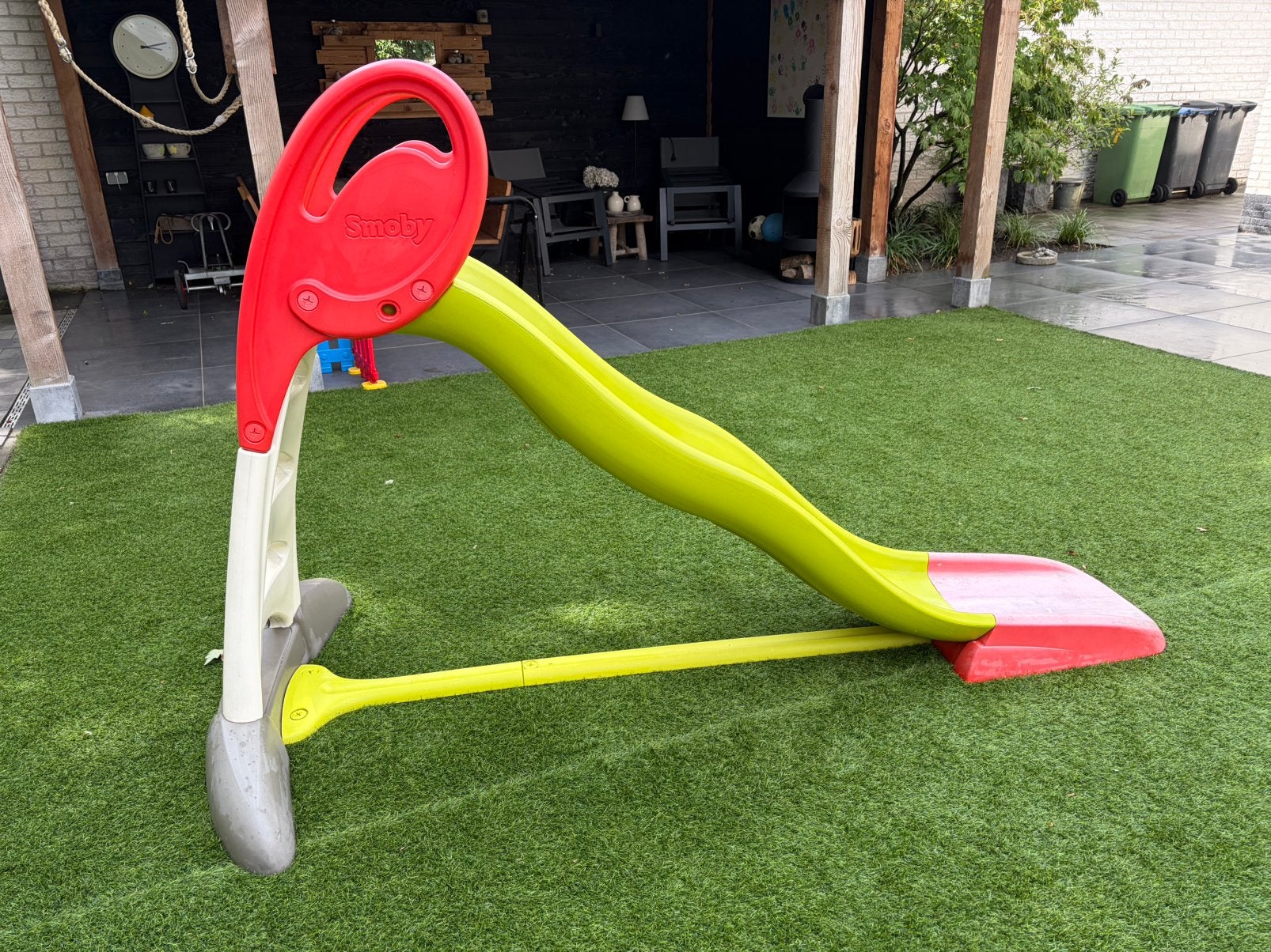 Smoby glijbaan XL, Kinderen en Baby's, Speelgoed | Buiten | Speeltoestellen, Ophalen, Gebruikt, Glijbaan