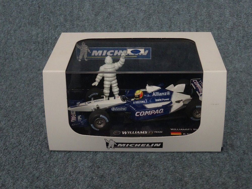 F1 BMW Williams FW24 Schumacher zeldzame MICHELIN uitgave, Hobby en Vrije tijd, Ophalen of Verzenden, Gebruikt, Auto, MiniChamps