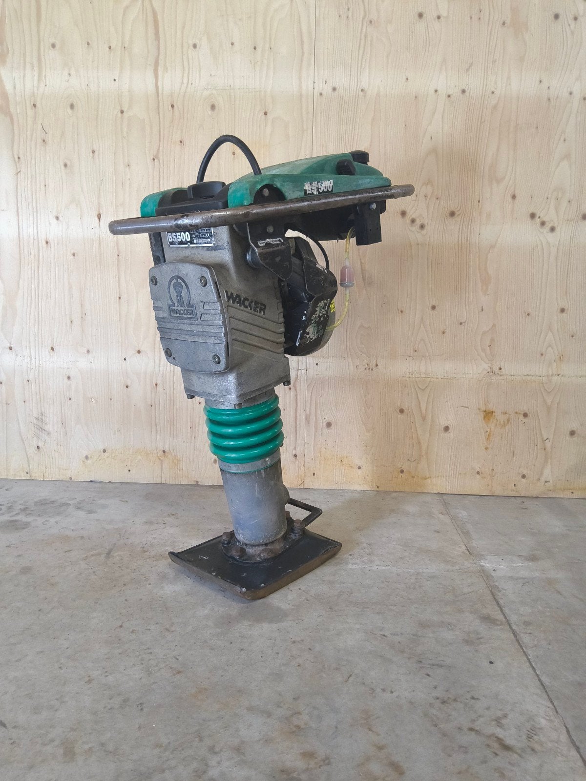 wacker stamper BS500, Ophalen, Gebruikt