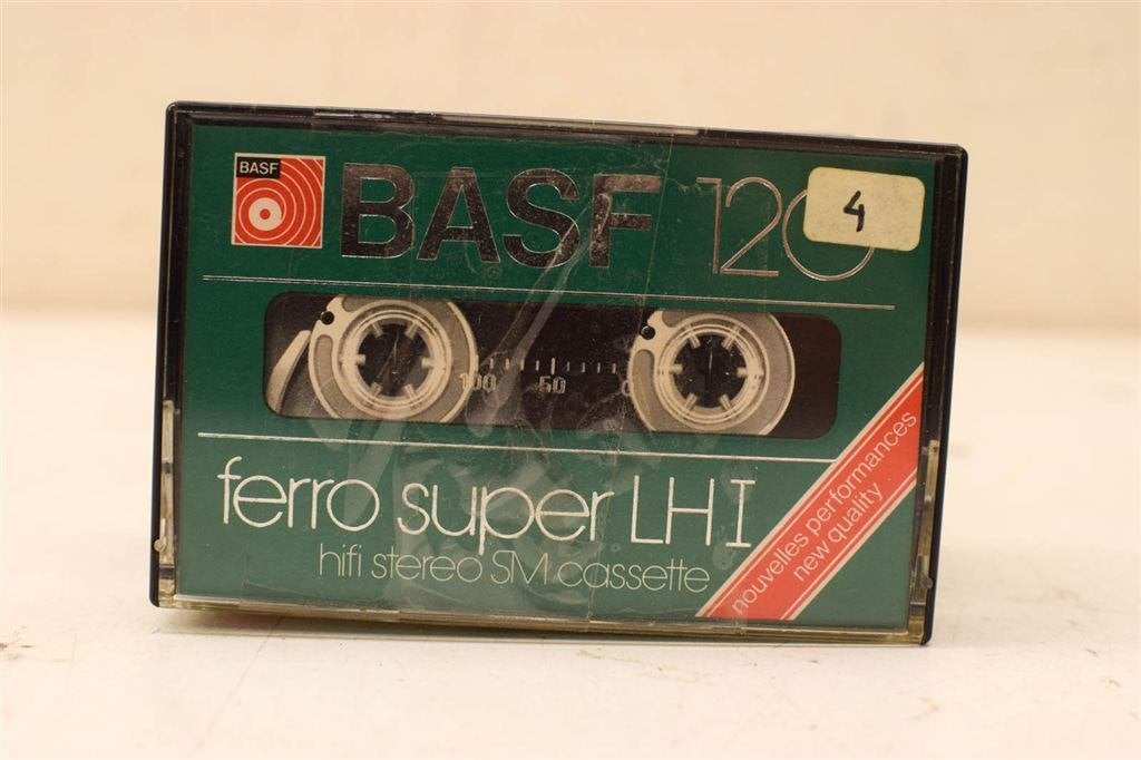 4 stuks Basf cassettebandjes 46708