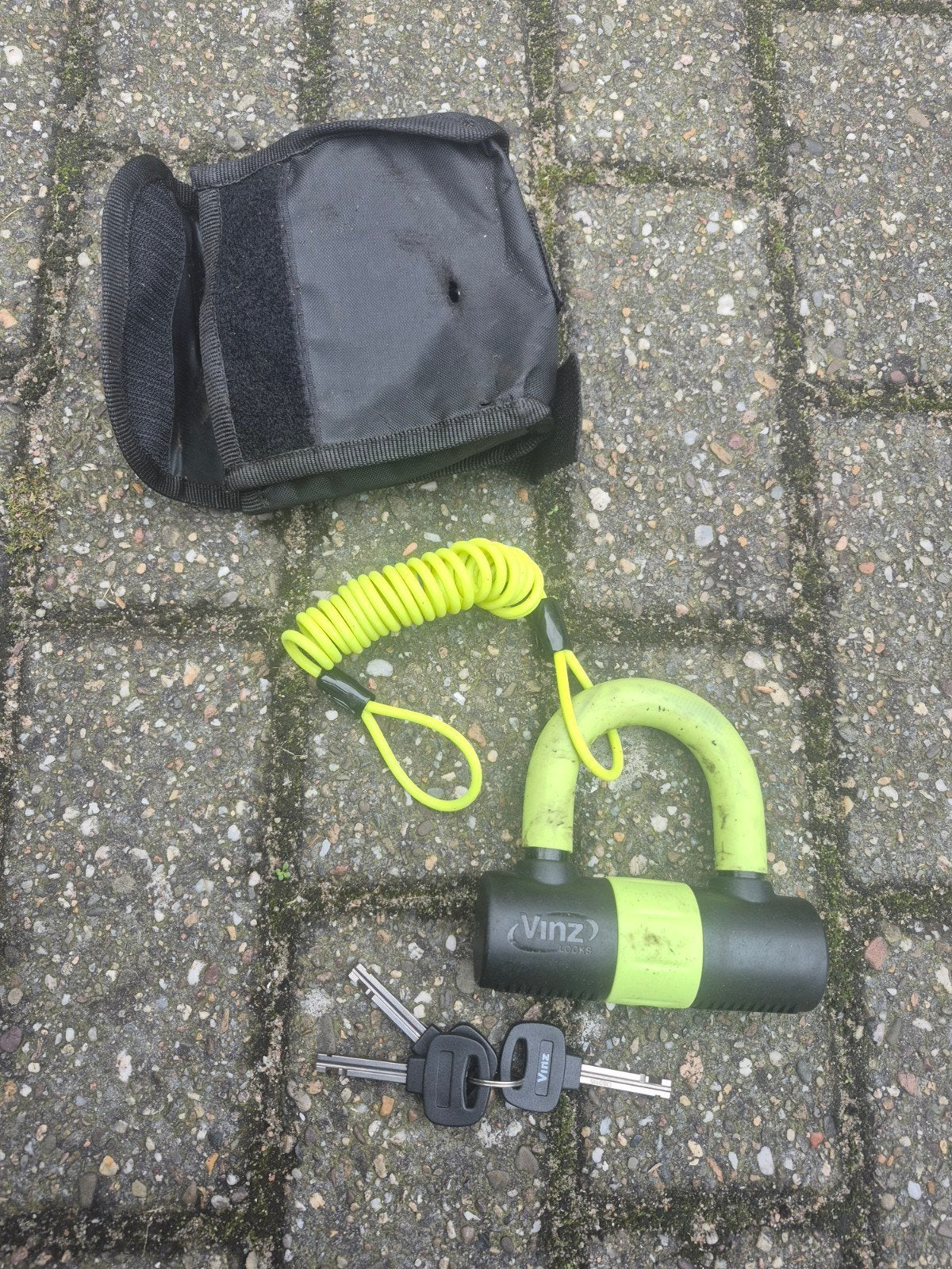 Vinz Beugelslot, Ophalen, Gebruikt, Beugelslot