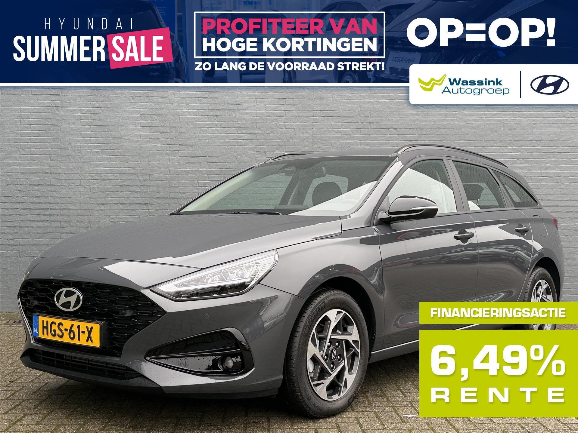 Hyundai i30 Wagon 1.0 T-GDI 48V 120pk Comfort I Climate Cont, Voorwielaandrijving, Stof, 1246 kg, Origineel Nederlands