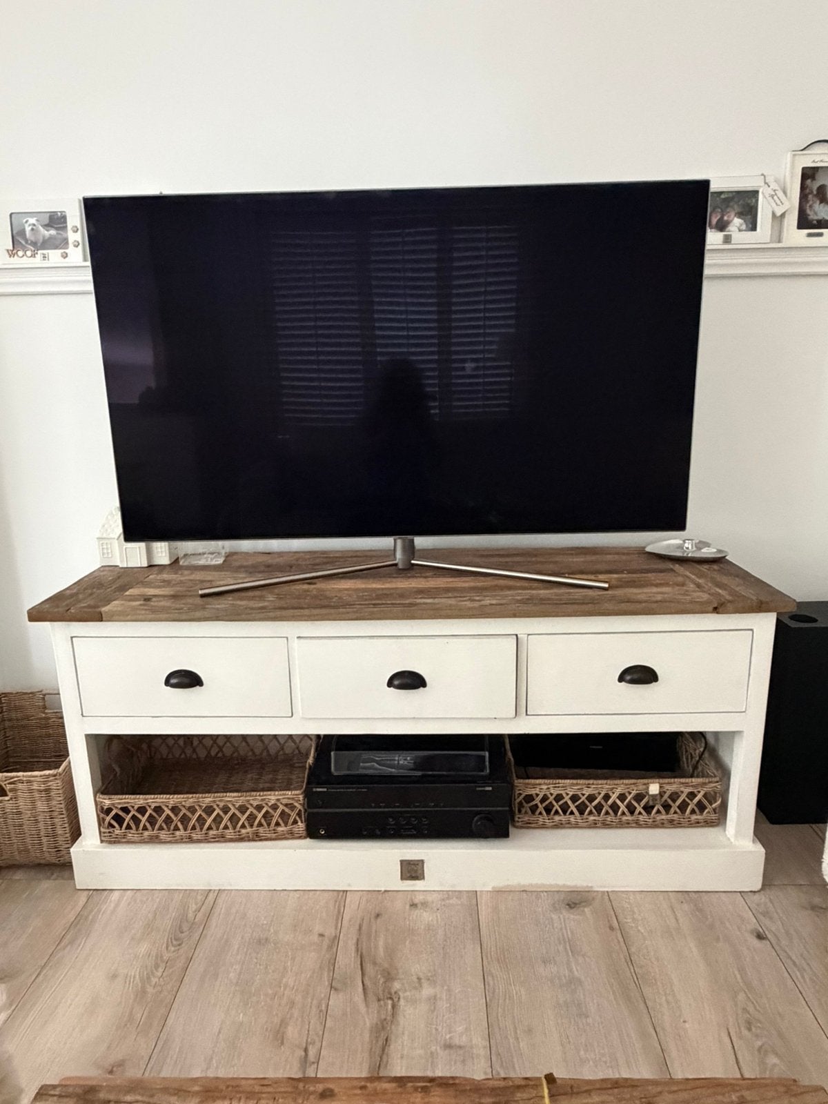 Rivièra maison tv meubel, Ophalen, 100 tot 150 cm, Zo goed als nieuw, Minder dan 100 cm