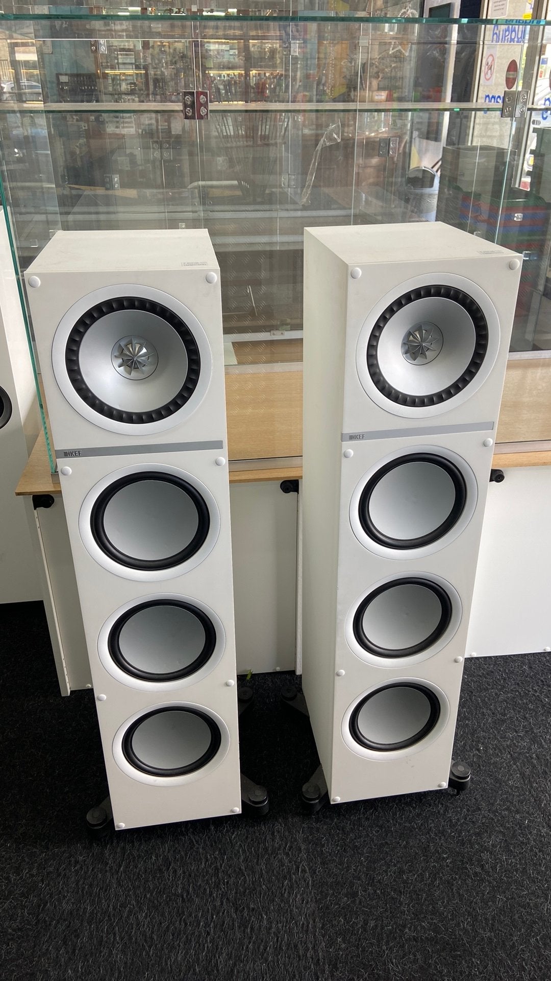 KEF Q900 Vloerstaande Luidsprekers - Gebruikt, Goede Staat, Audio, Tv en Foto, Luidsprekers, Keffstraat, Gebruikt, Keff, 120 watt of meer