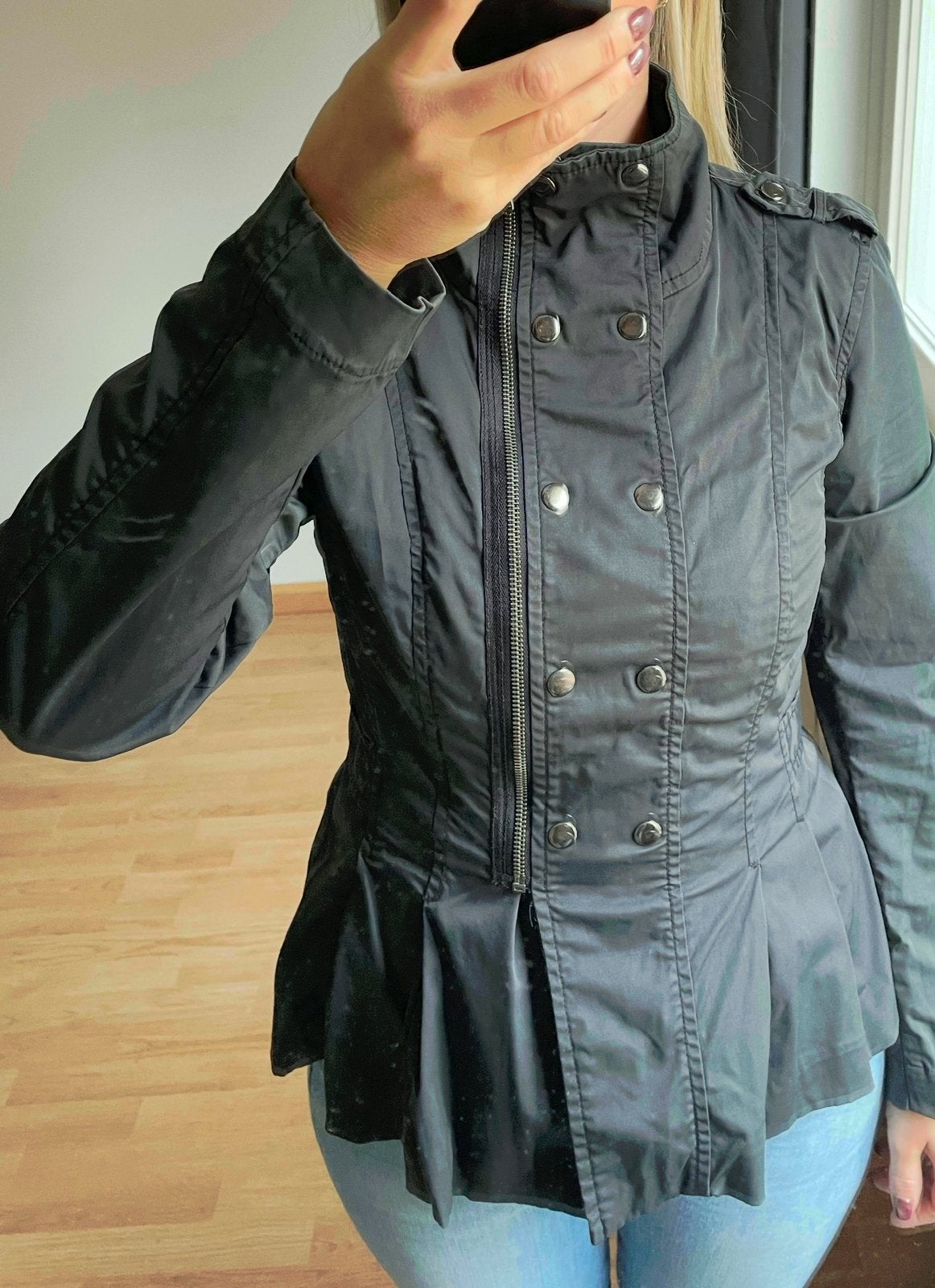 Armani zomerjas, Ophalen of Verzenden, Zo goed als nieuw, Maat 36 (S), Blauw