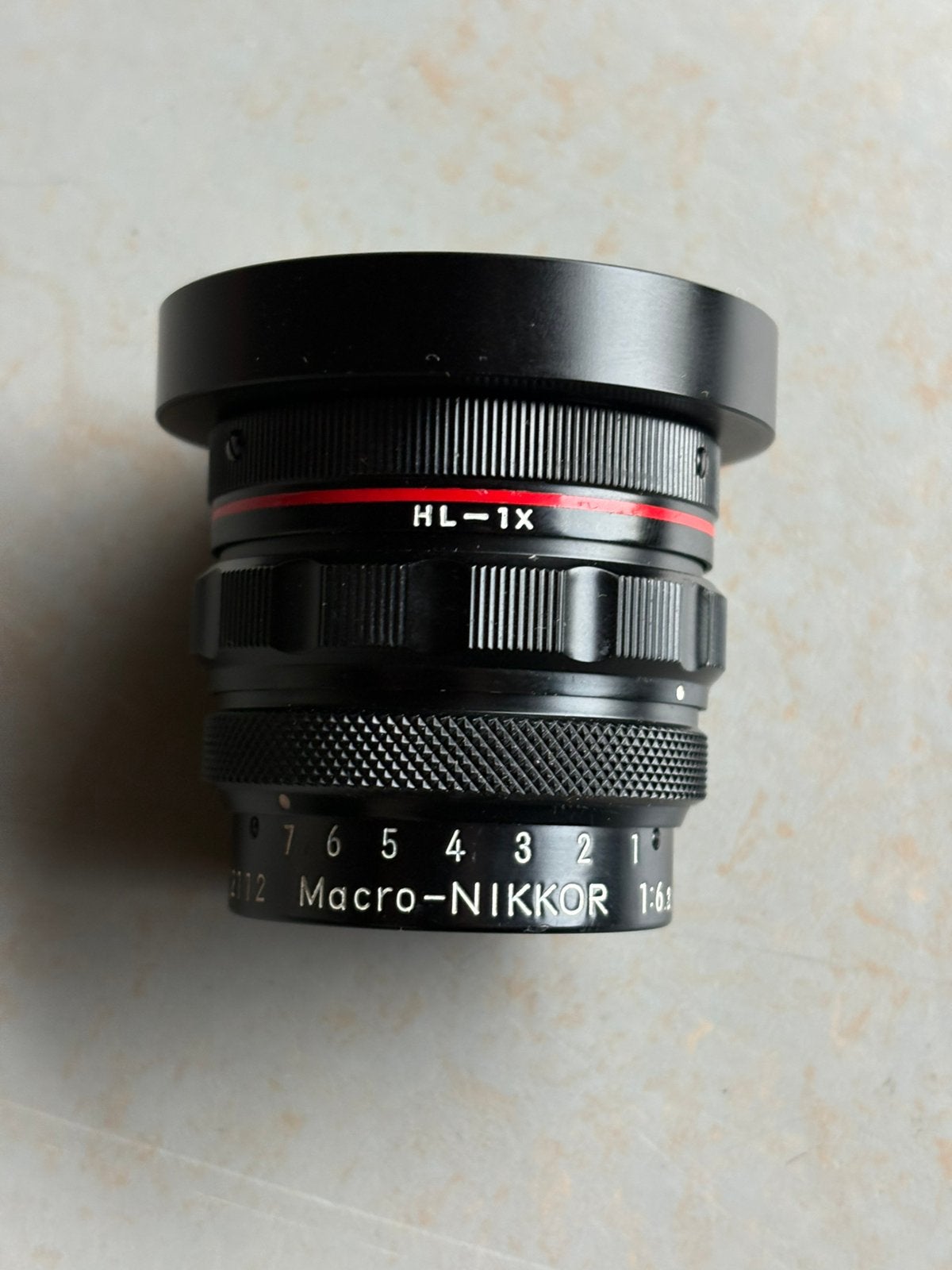 Macro-Nikkor 12cm f6.3 - zeldzame macro-lens, Gebruikt, Nikon, Ophalen of Verzenden, Macrolens