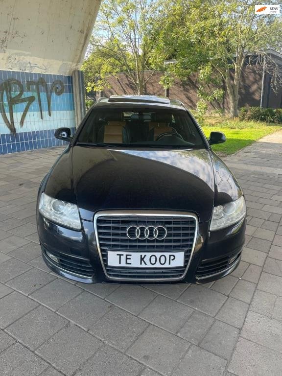 Audi A6 Avant 2.0 TFSI Pro Line BJ 2009/LEER/NAVI/APK VERLOP, Auto's, Euro 5, Gebruikt, 1984 cc, Leder en Stof